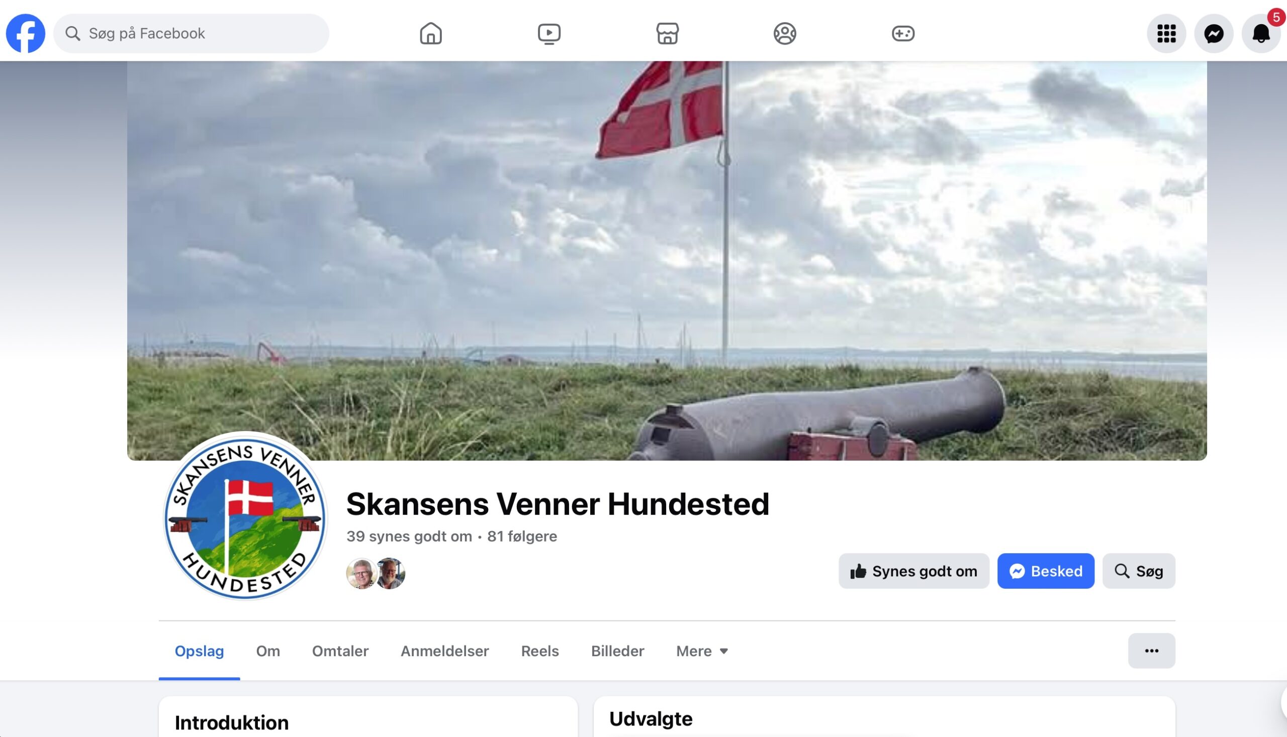 Skansens Venner er også på Facebook Skansens Venner er også på Facebook