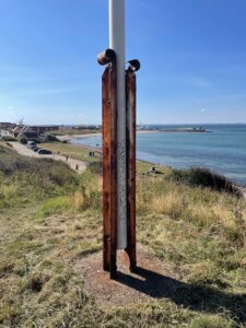 Skansens nye flagstang 1711