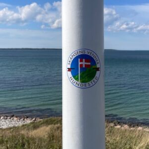 Skansens nye flagstang 1731