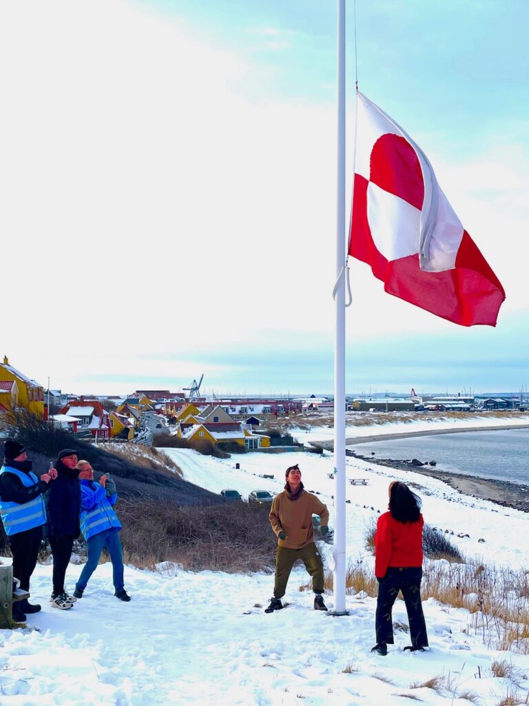 Skansens Venner fortsætter flagning for Grønland 4